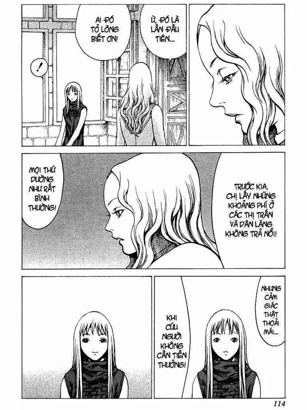 Truyện Tranh Claymore Mắt Bạc trang 4