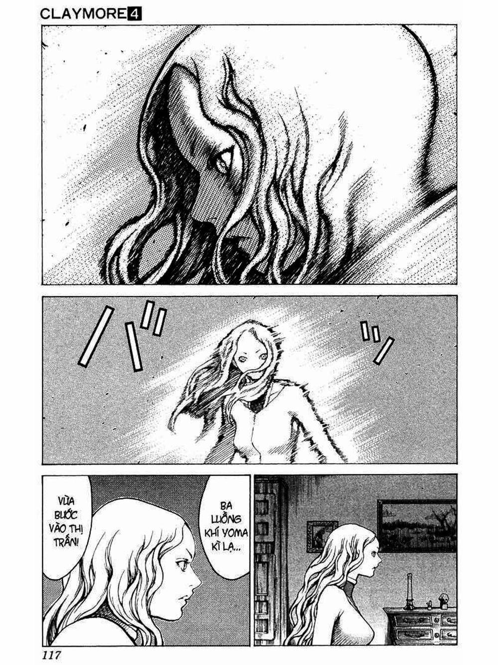 Truyện Tranh Claymore Mắt Bạc trang 4