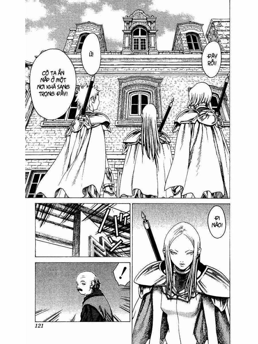 Truyện Tranh Claymore Mắt Bạc trang 4