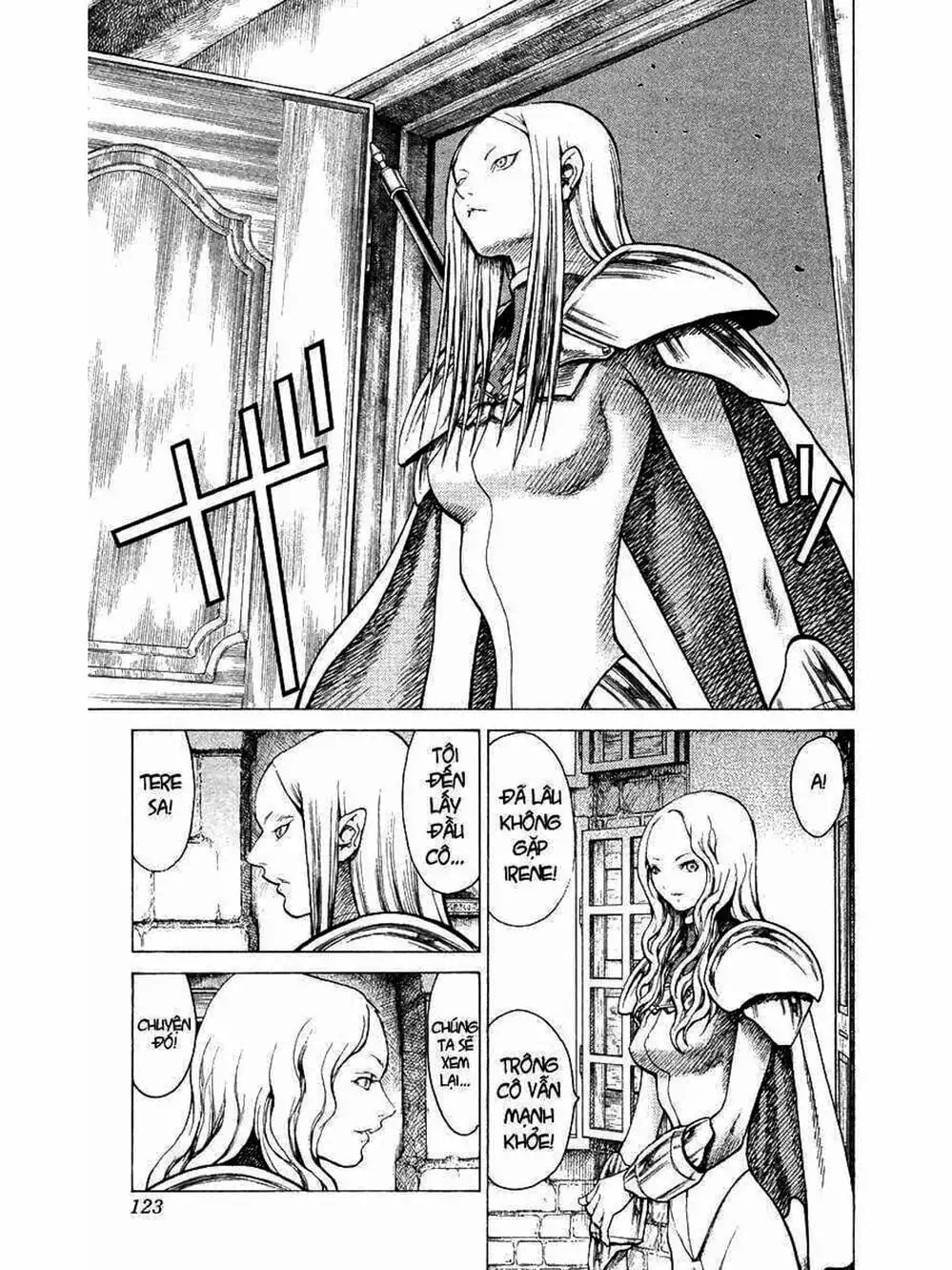 Truyện Tranh Claymore Mắt Bạc trang 4