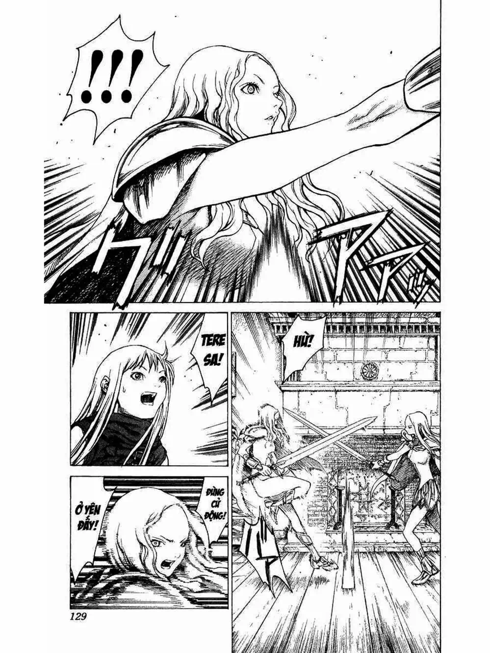 Truyện Tranh Claymore Mắt Bạc trang 4