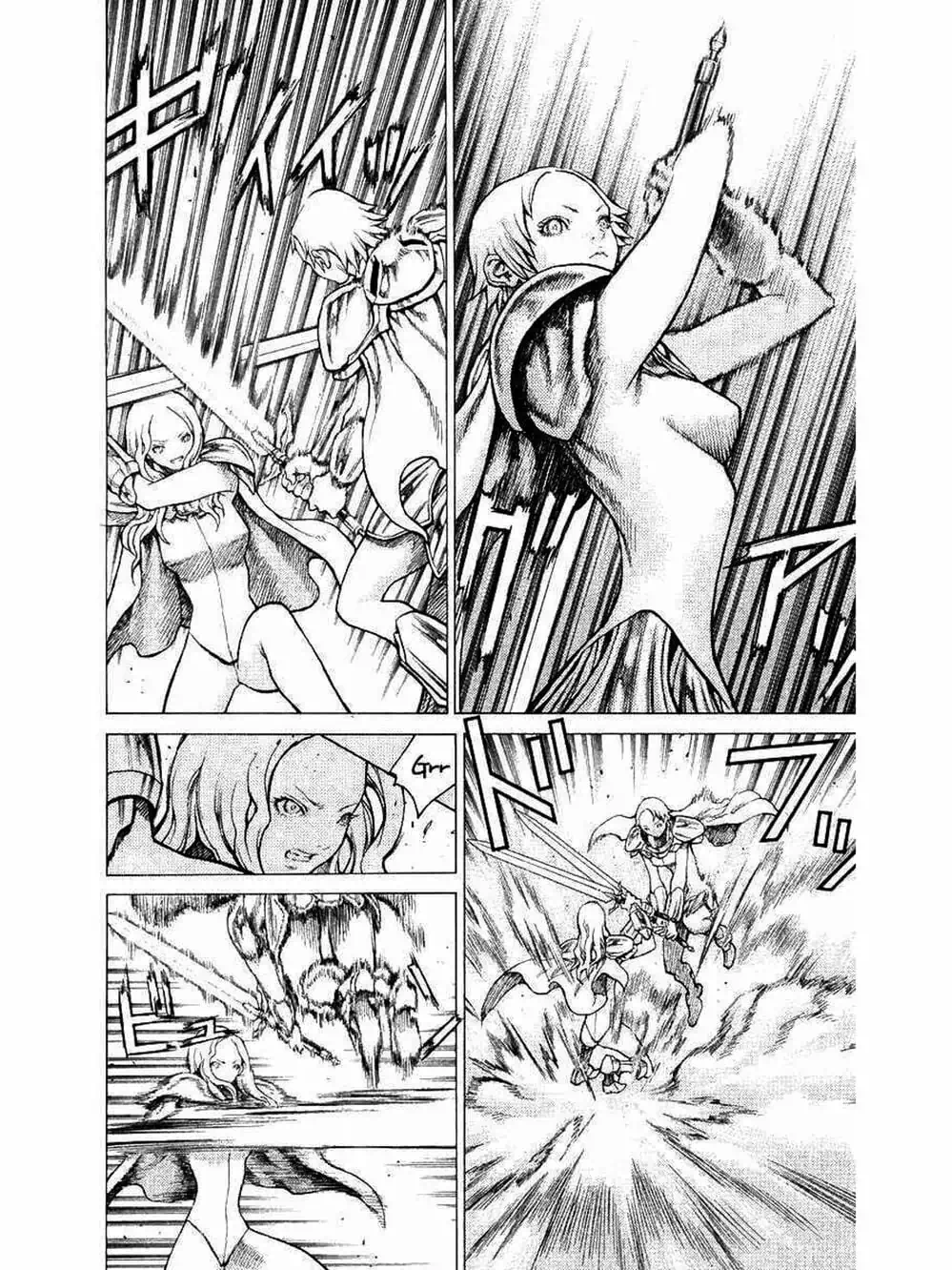 Truyện Tranh Claymore Mắt Bạc trang 4