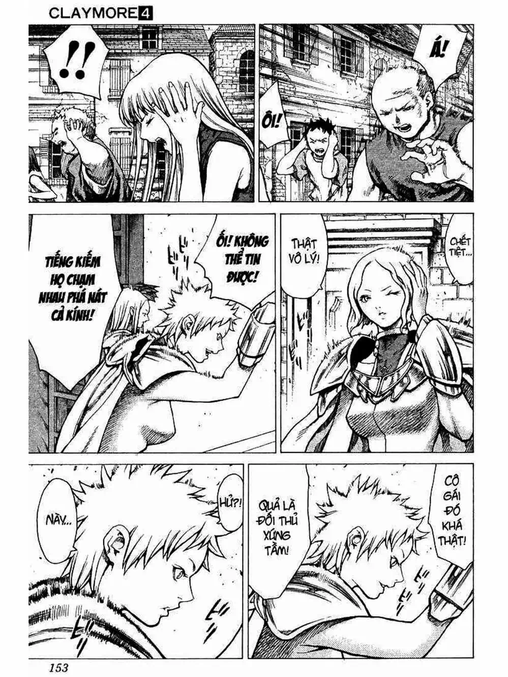 Truyện Tranh Claymore Mắt Bạc trang 4