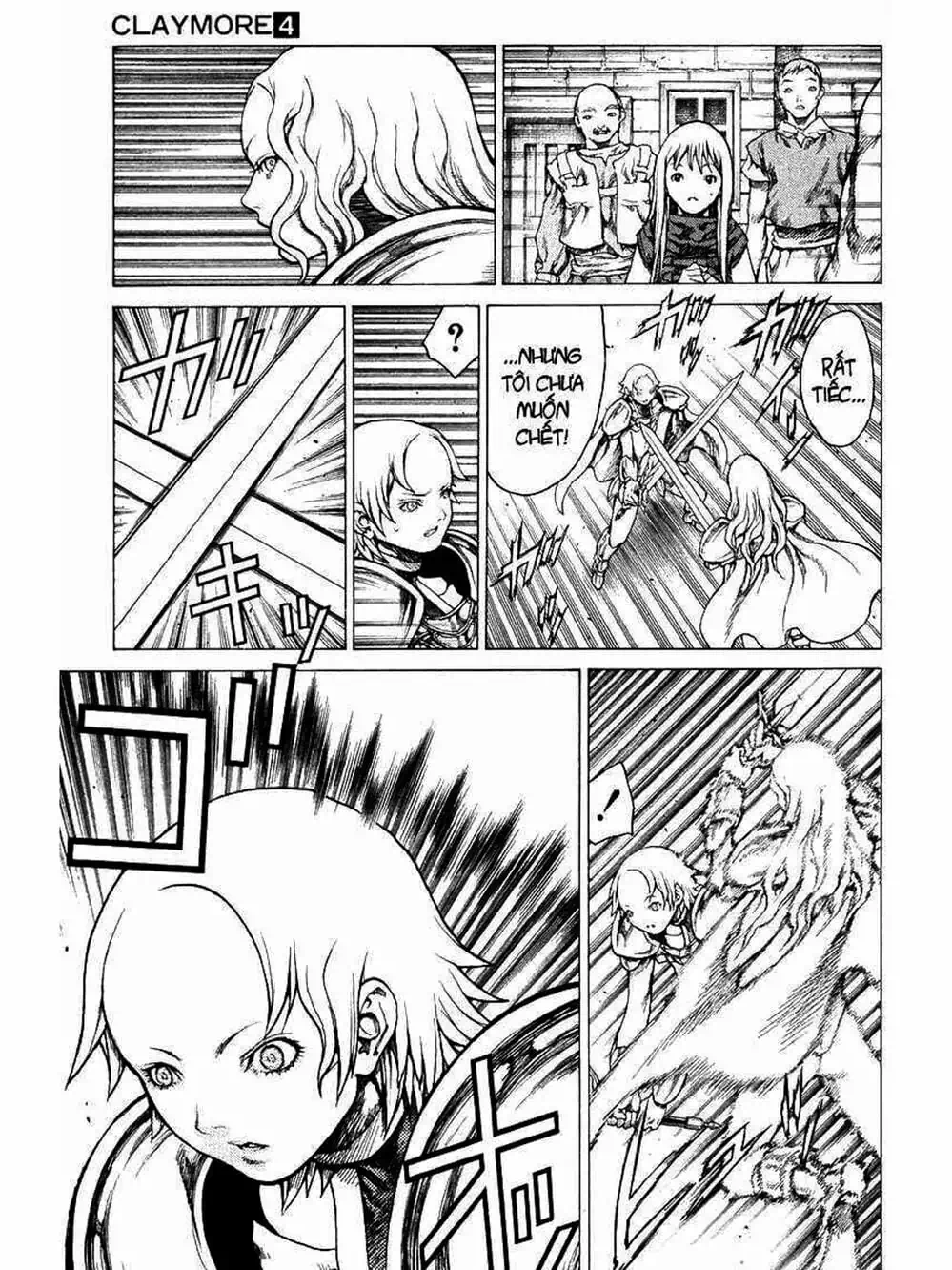 Truyện Tranh Claymore Mắt Bạc trang 4