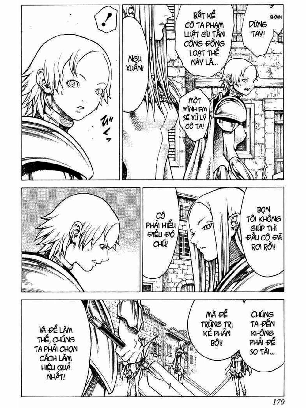 Truyện Tranh Claymore Mắt Bạc trang 4