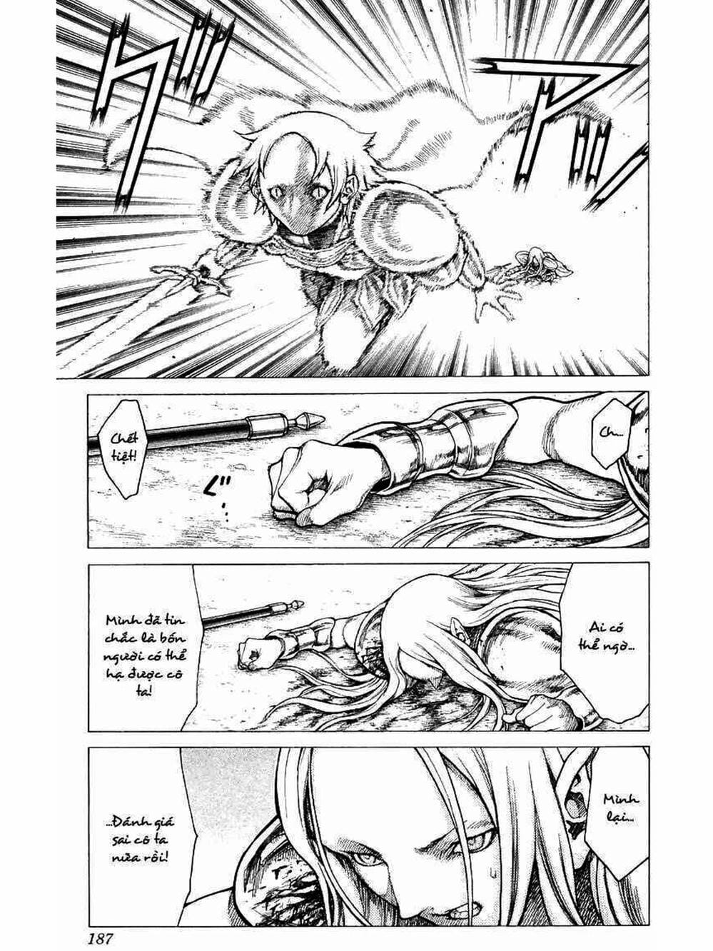 Truyện Tranh Claymore Mắt Bạc trang 4