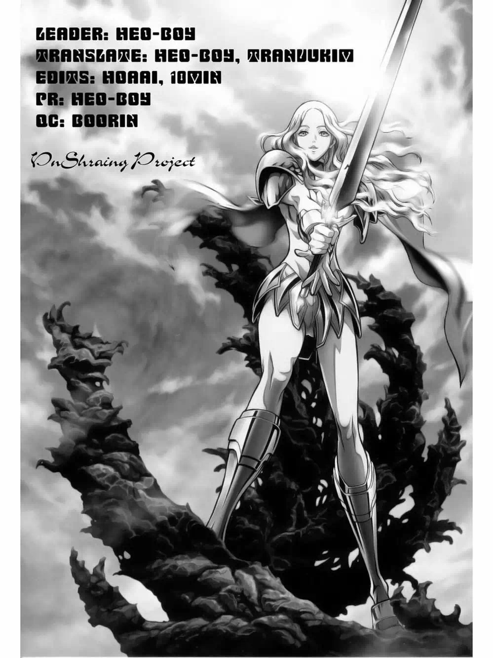 Truyện Tranh Claymore Mắt Bạc trang 4