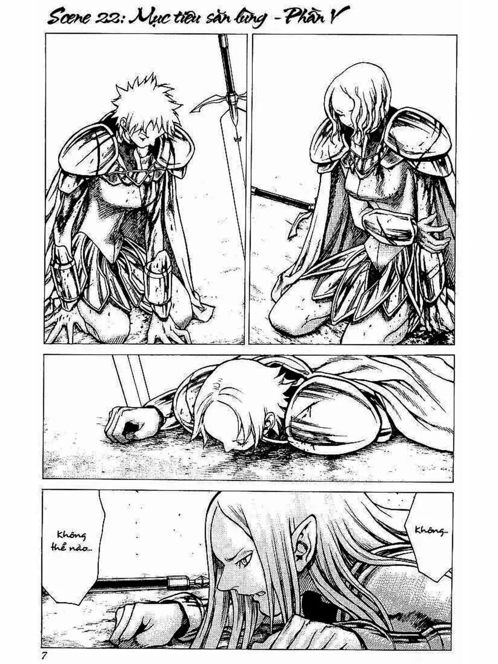 Truyện Tranh Claymore Mắt Bạc trang 4