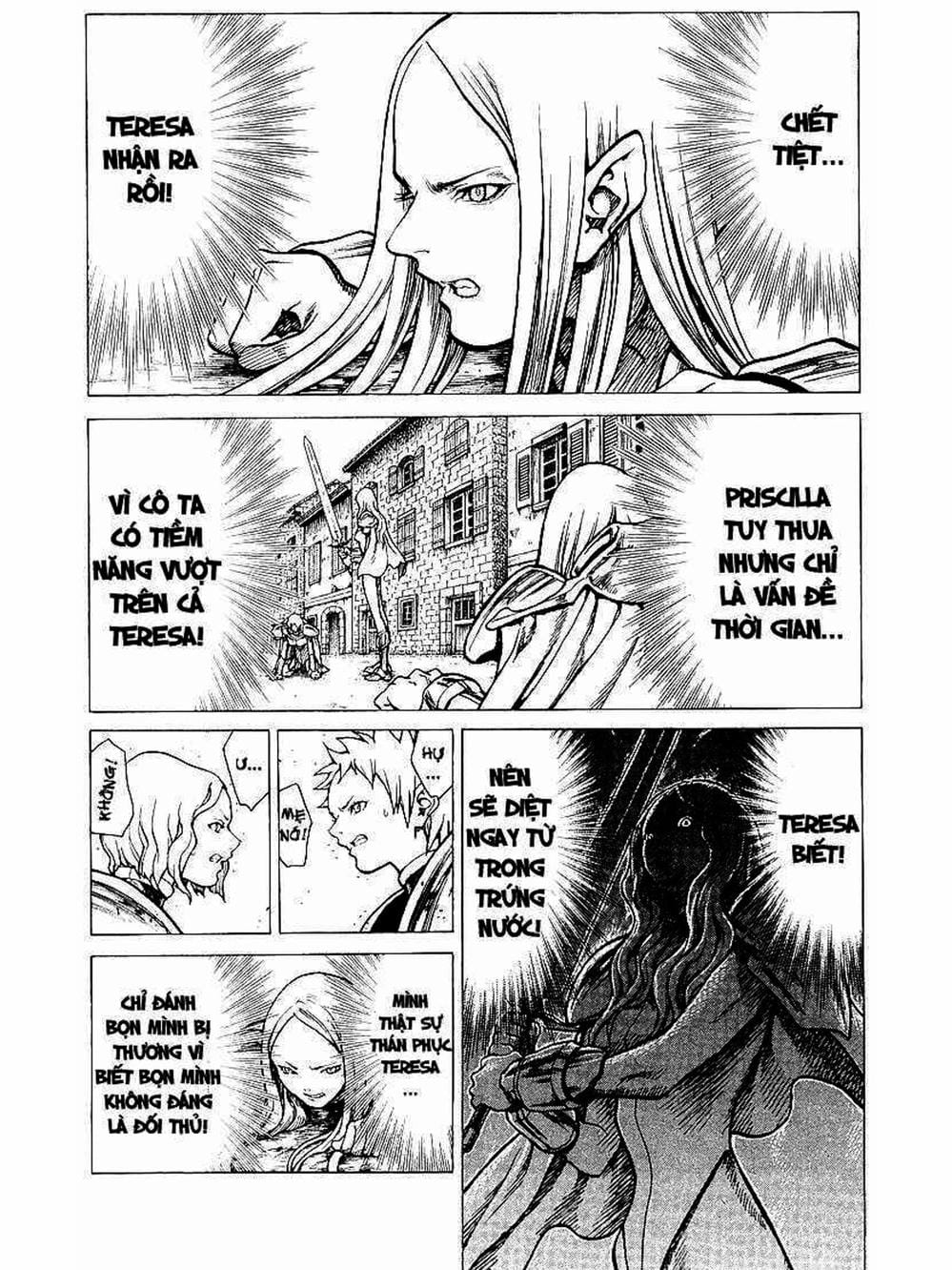 Truyện Tranh Claymore Mắt Bạc trang 4