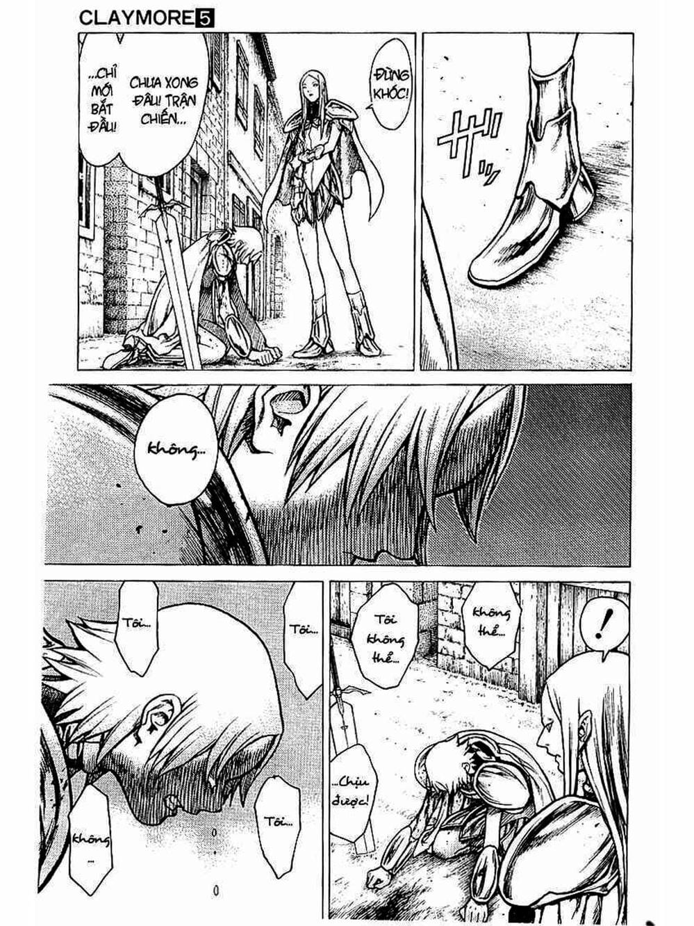 Truyện Tranh Claymore Mắt Bạc trang 4