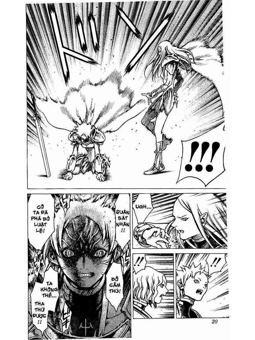 Truyện Tranh Claymore Mắt Bạc trang 4