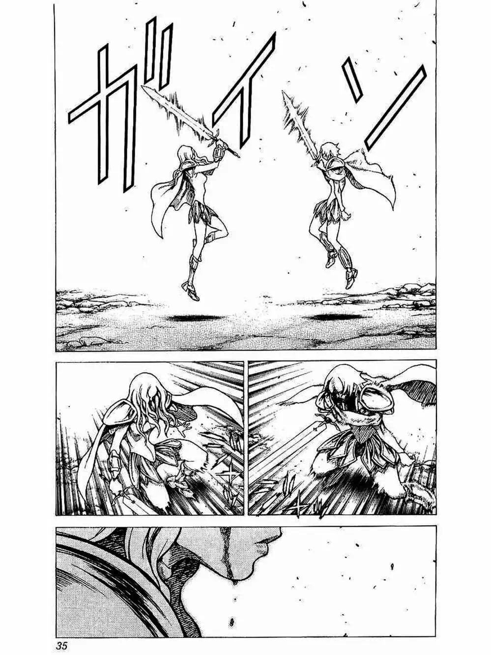 Truyện Tranh Claymore Mắt Bạc trang 4