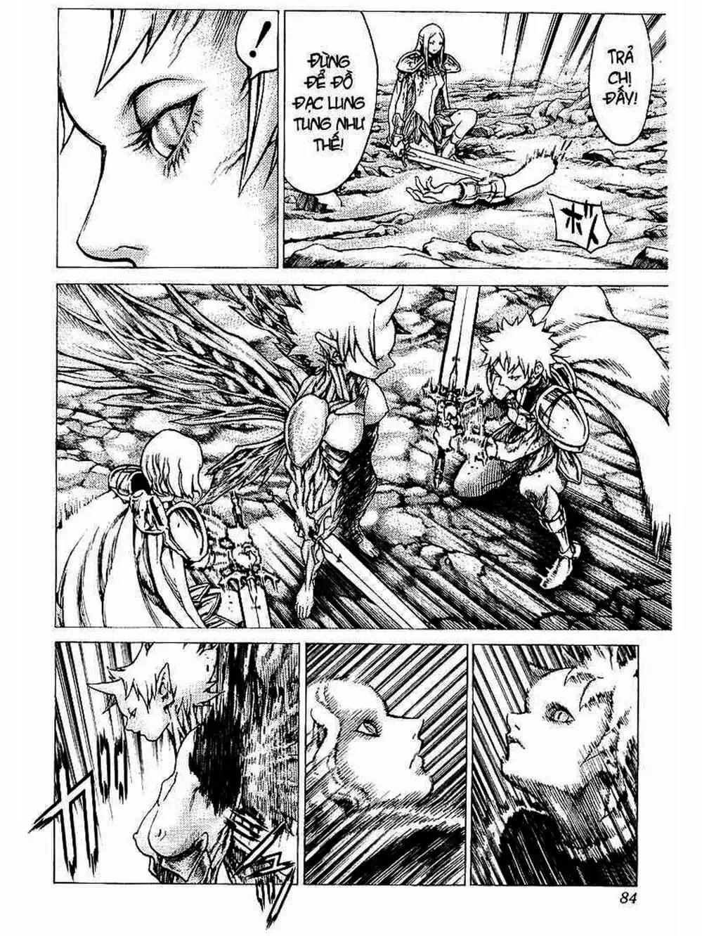 Truyện Tranh Claymore Mắt Bạc trang 4