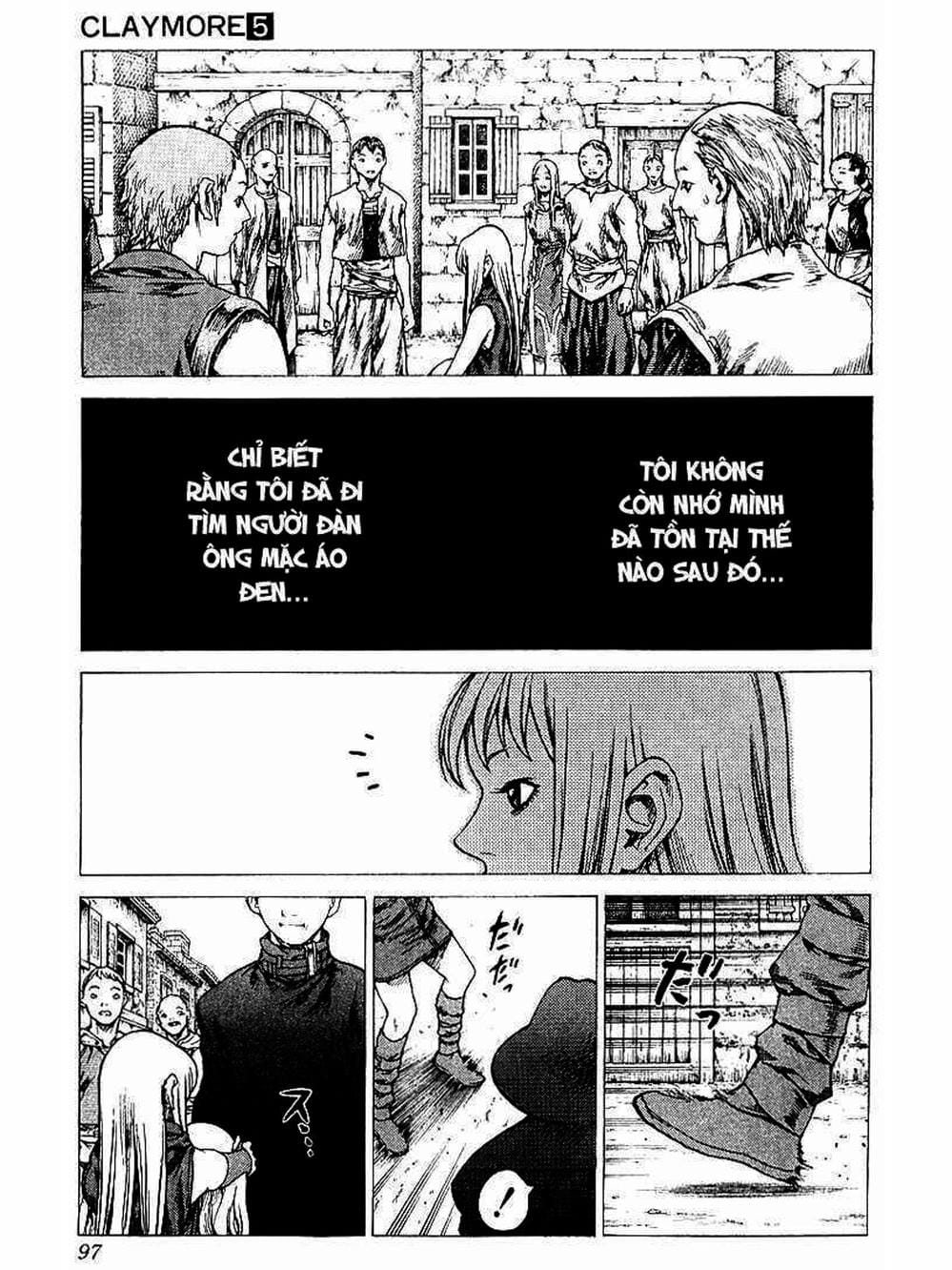 Truyện Tranh Claymore Mắt Bạc trang 4