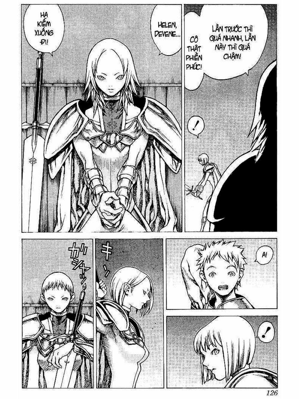 Truyện Tranh Claymore Mắt Bạc trang 4