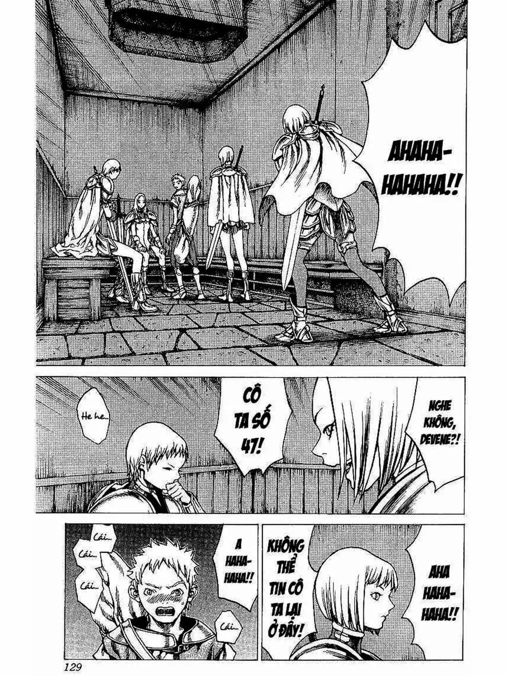 Truyện Tranh Claymore Mắt Bạc trang 4