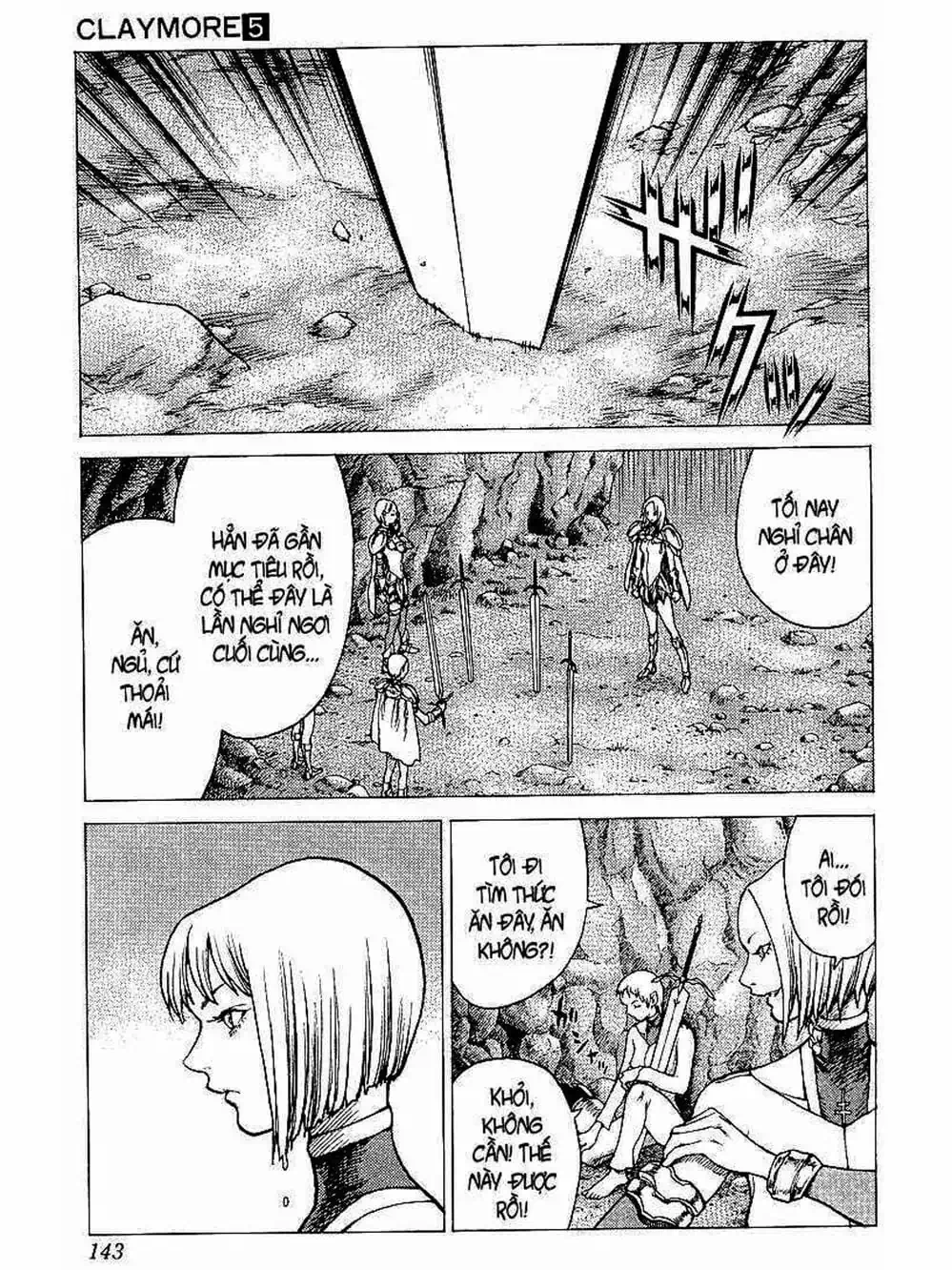 Truyện Tranh Claymore Mắt Bạc trang 4