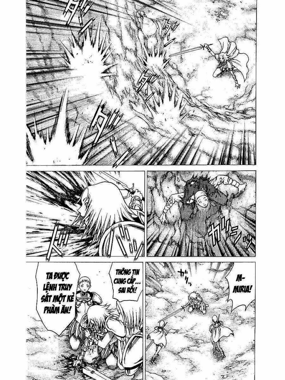 Truyện Tranh Claymore Mắt Bạc trang 4