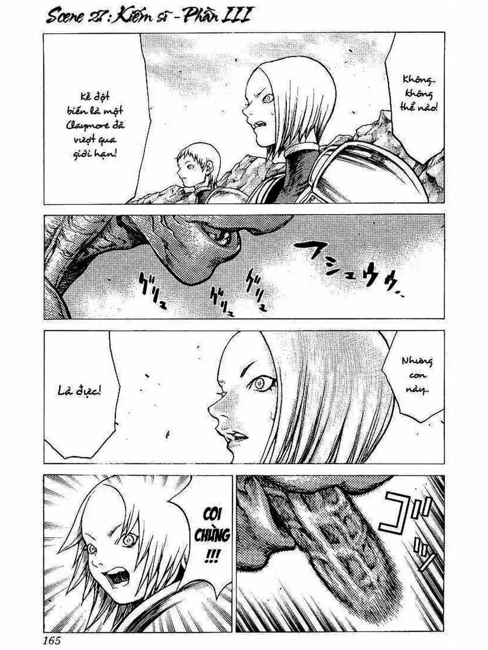 Truyện Tranh Claymore Mắt Bạc trang 4