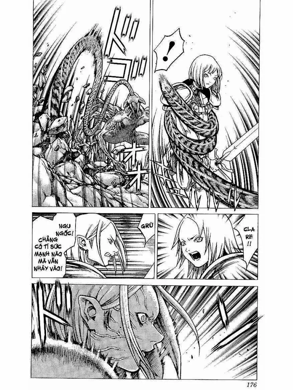 Truyện Tranh Claymore Mắt Bạc trang 4