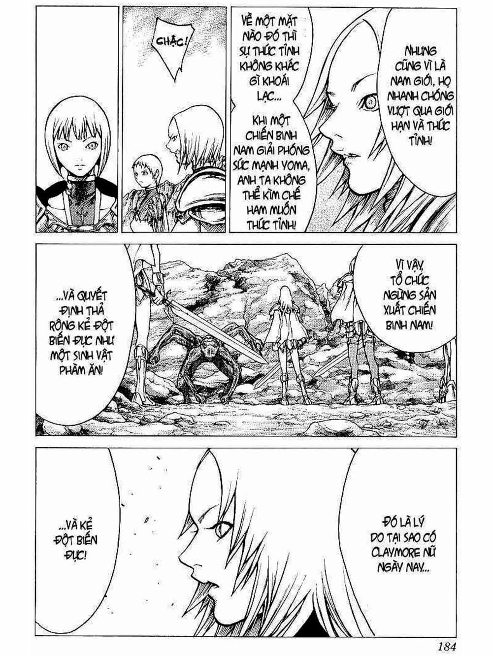 Truyện Tranh Claymore Mắt Bạc trang 4