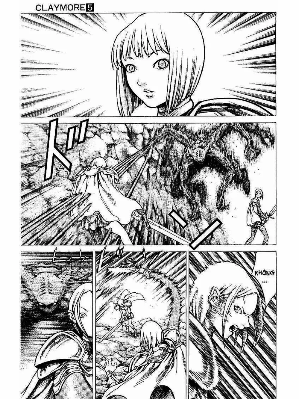 Truyện Tranh Claymore Mắt Bạc trang 4
