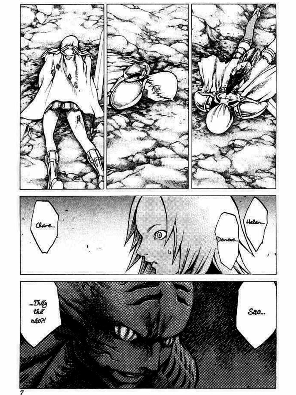 Truyện Tranh Claymore Mắt Bạc trang 4