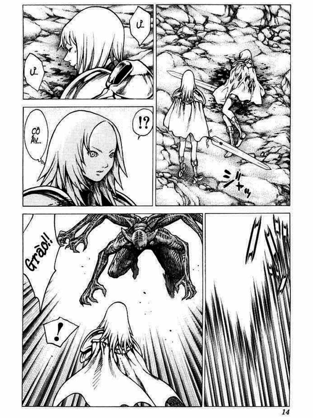 Truyện Tranh Claymore Mắt Bạc trang 4