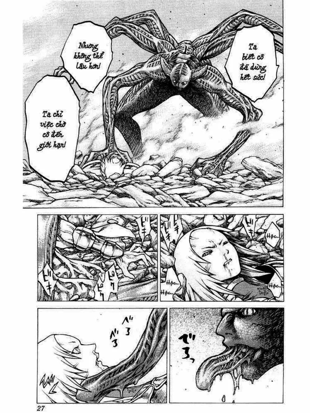 Truyện Tranh Claymore Mắt Bạc trang 4