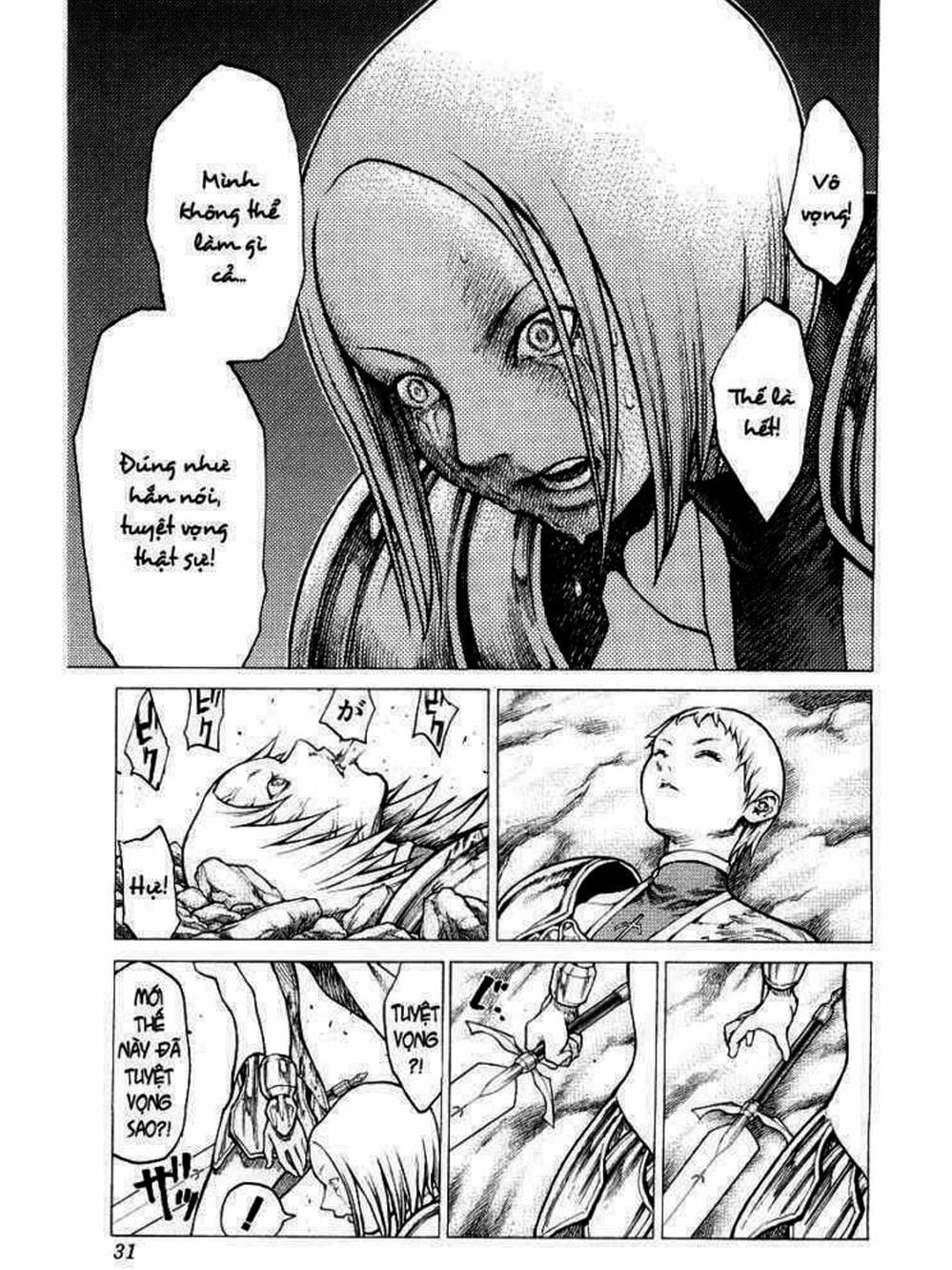 Truyện Tranh Claymore Mắt Bạc trang 4