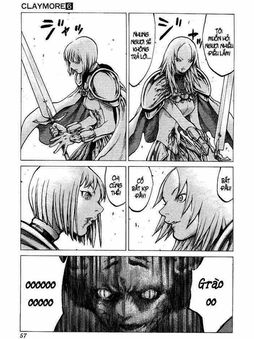 Truyện Tranh Claymore Mắt Bạc trang 4