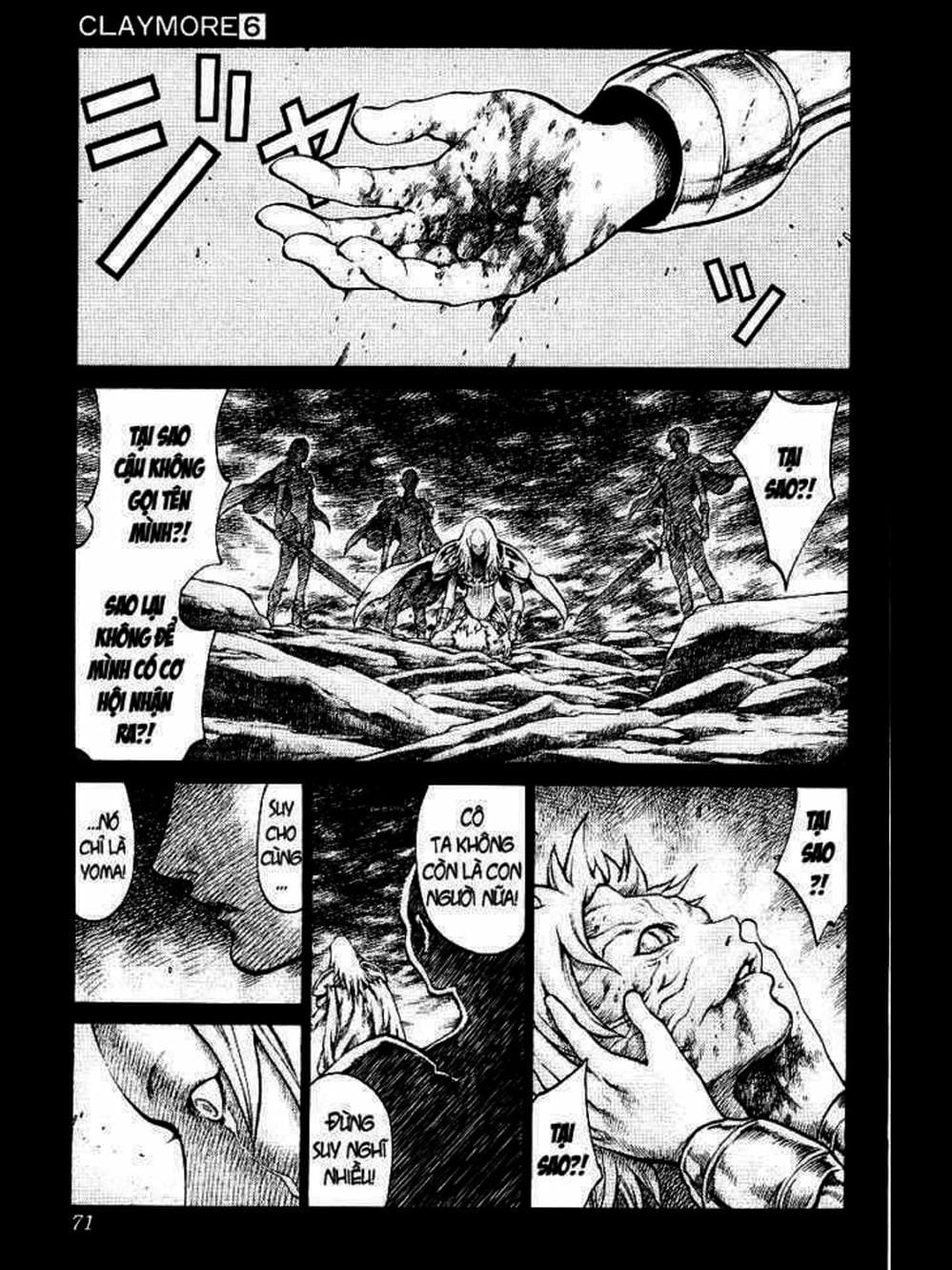 Truyện Tranh Claymore Mắt Bạc trang 4