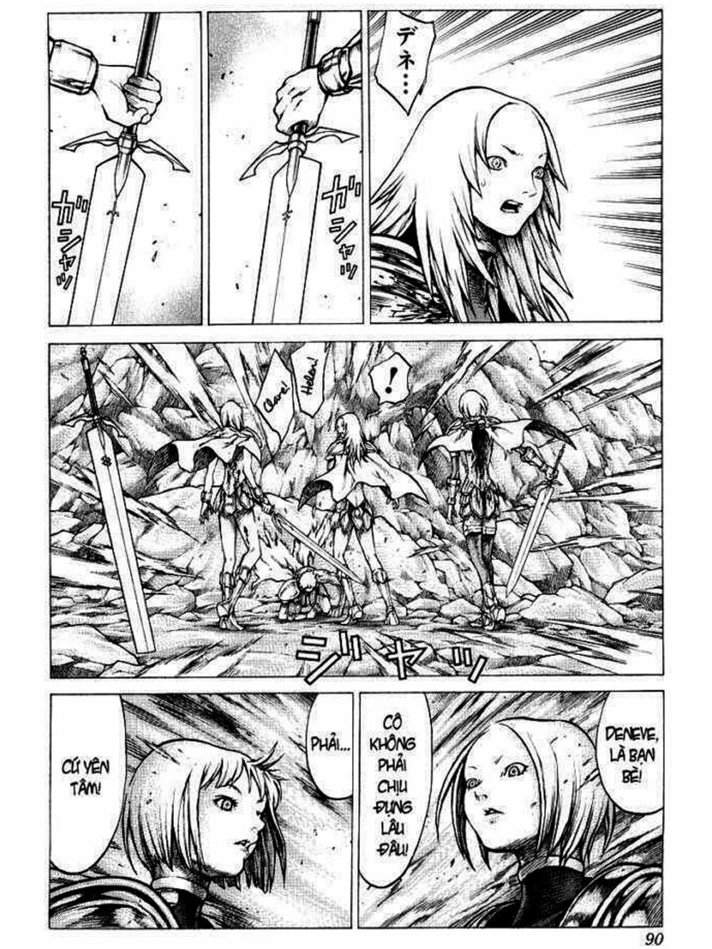 Truyện Tranh Claymore Mắt Bạc trang 4