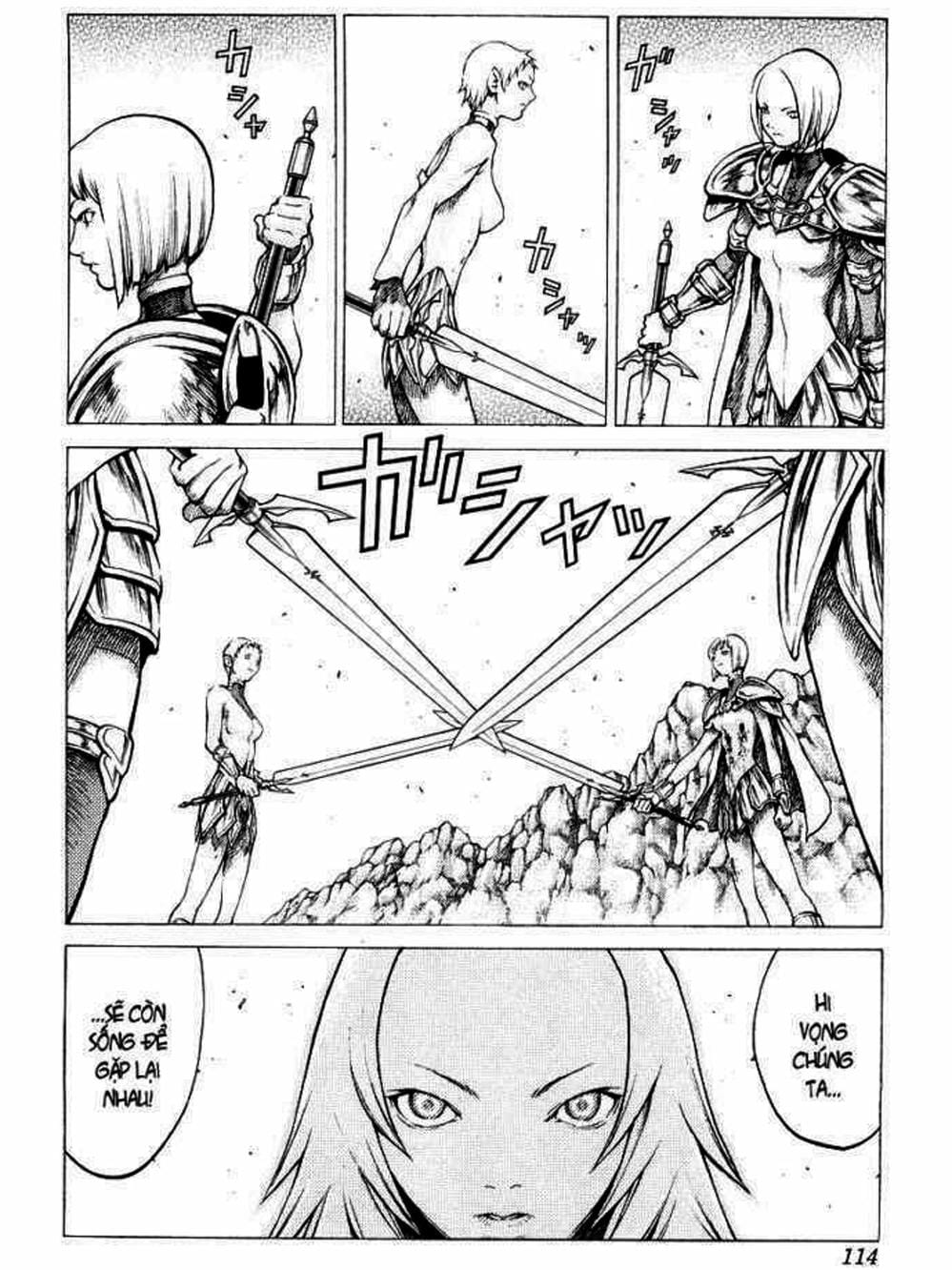 Truyện Tranh Claymore Mắt Bạc trang 4
