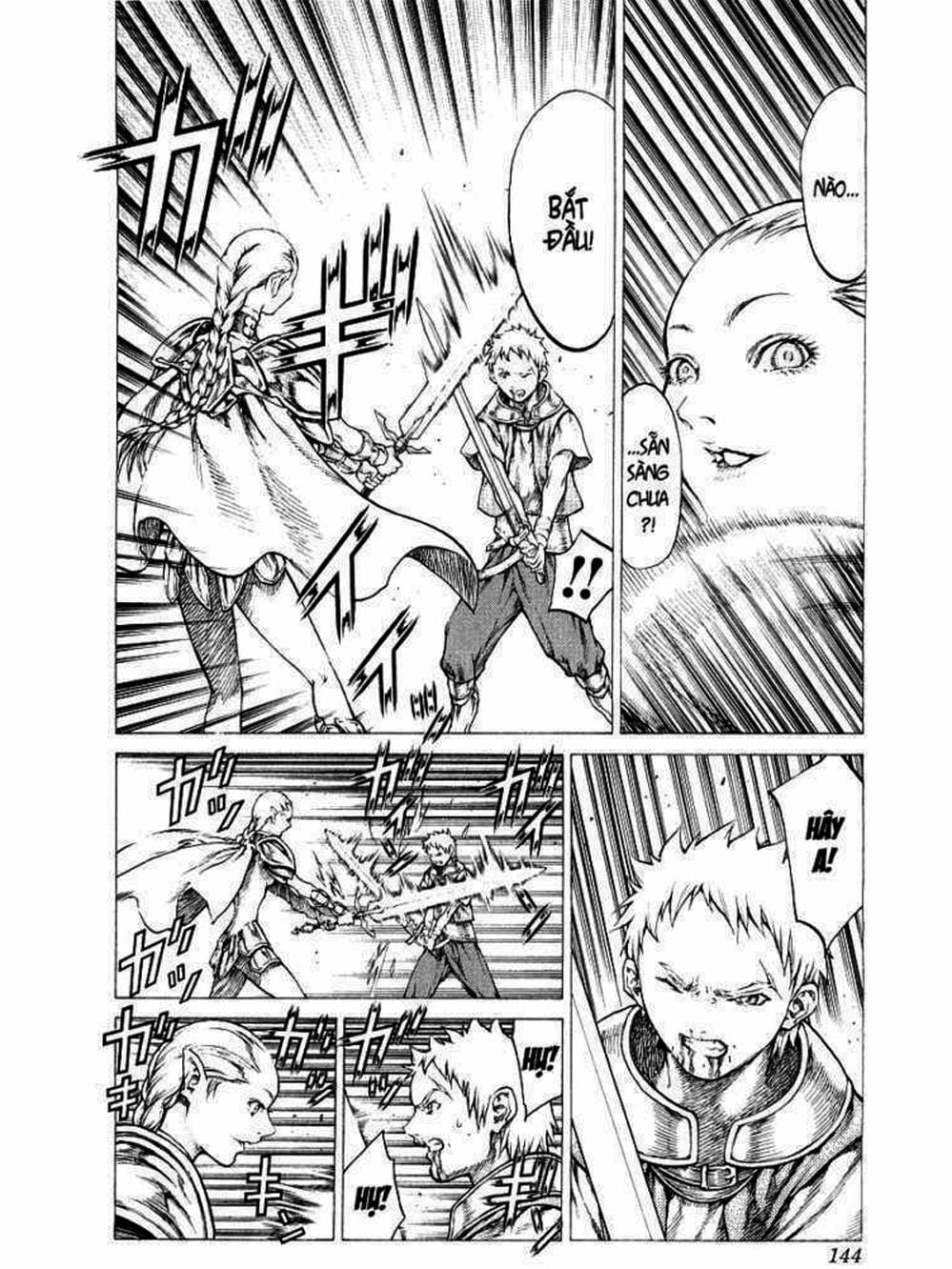 Truyện Tranh Claymore Mắt Bạc trang 4