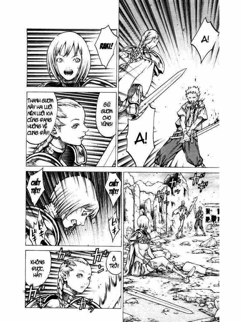 Truyện Tranh Claymore Mắt Bạc trang 4