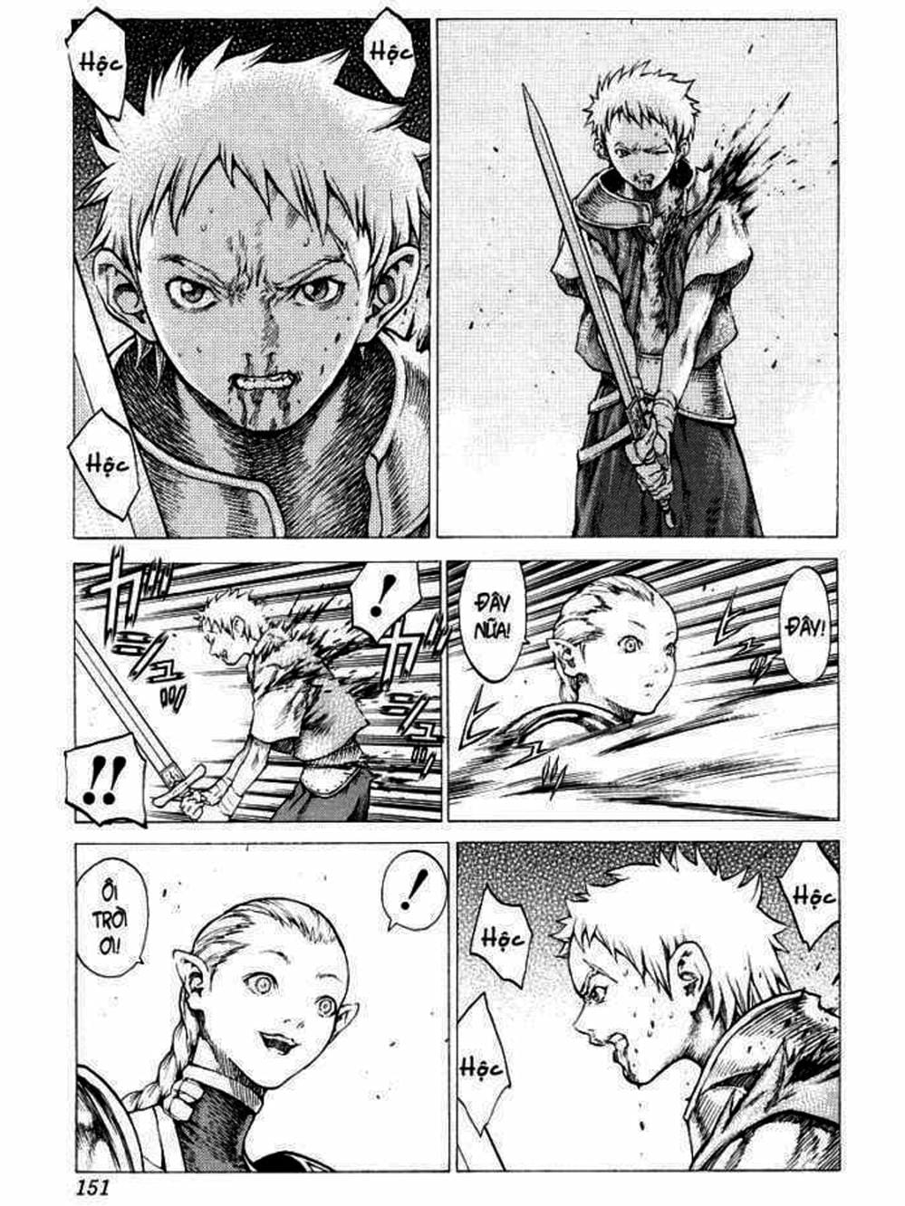 Truyện Tranh Claymore Mắt Bạc trang 4