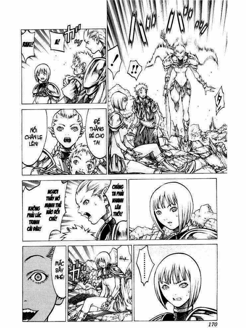 Truyện Tranh Claymore Mắt Bạc trang 4