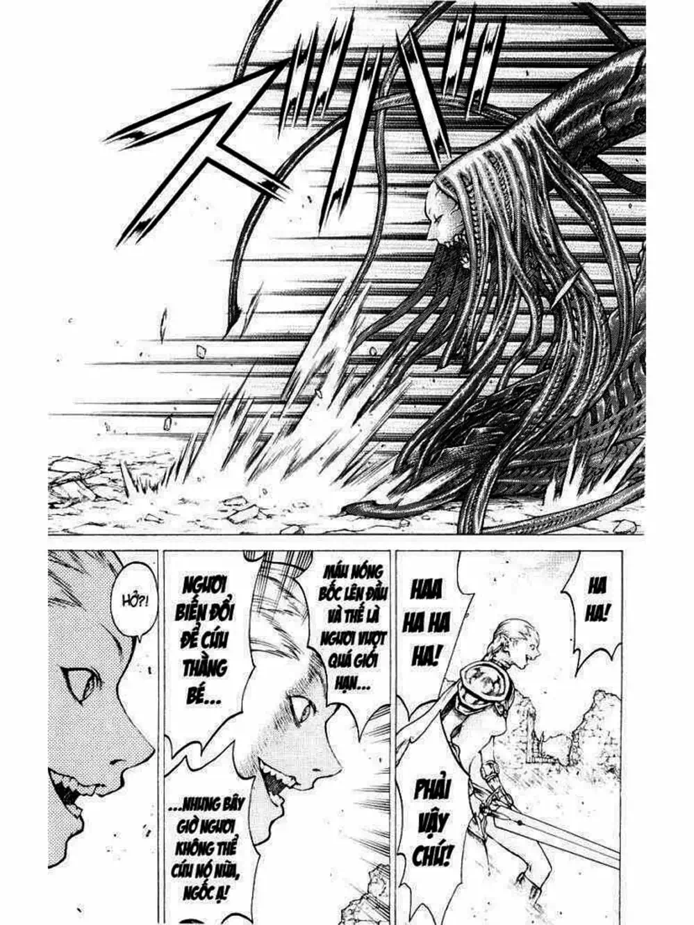 Truyện Tranh Claymore Mắt Bạc trang 4
