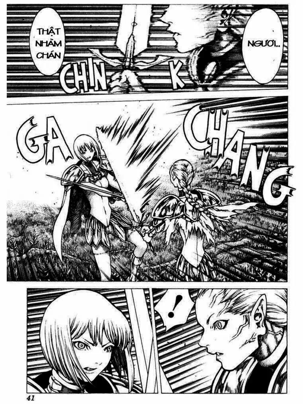 Truyện Tranh Claymore Mắt Bạc trang 4