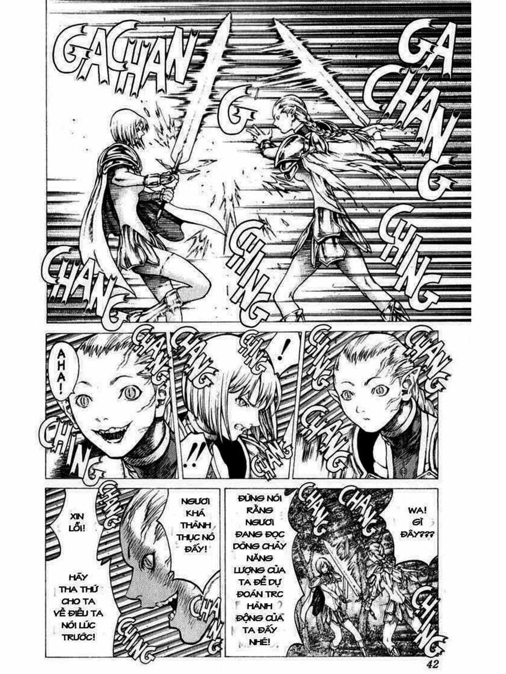 Truyện Tranh Claymore Mắt Bạc trang 4