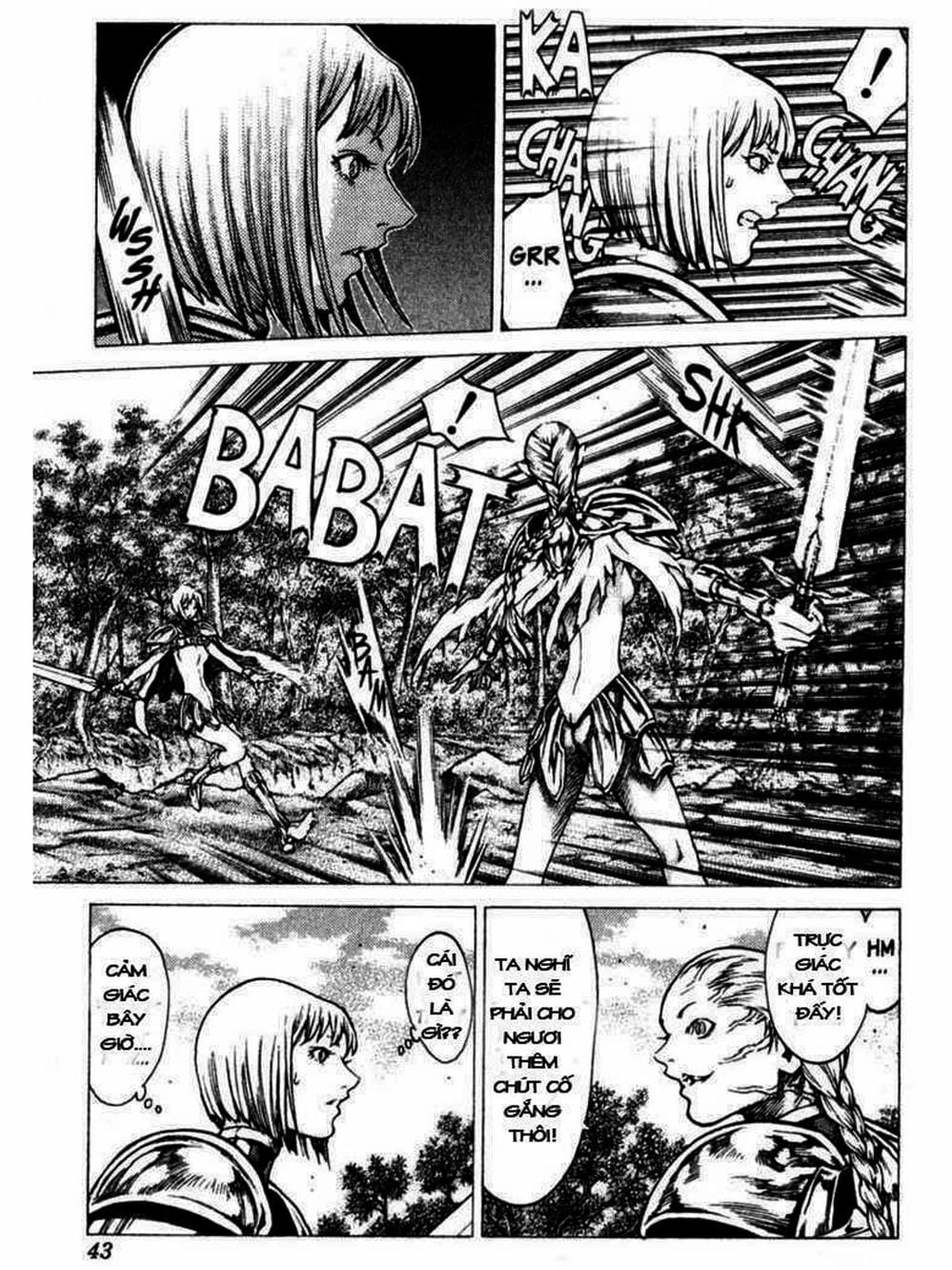 Truyện Tranh Claymore Mắt Bạc trang 4