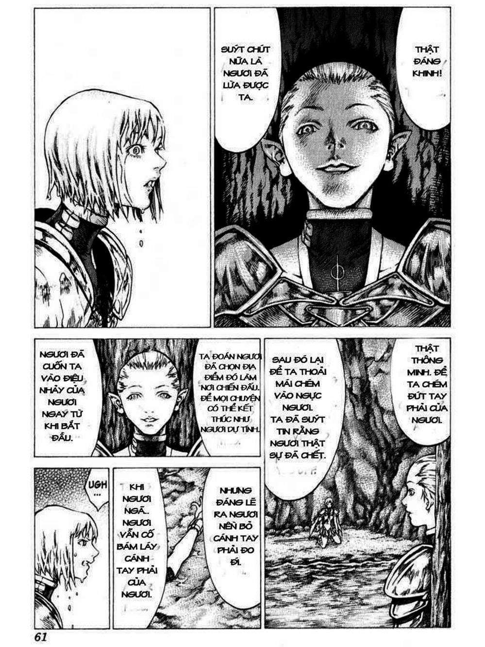 Truyện Tranh Claymore Mắt Bạc trang 4