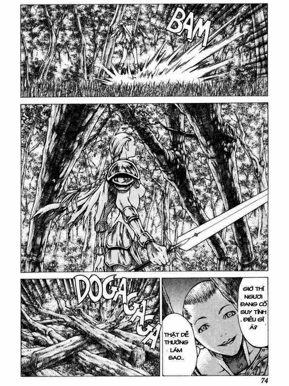 Truyện Tranh Claymore Mắt Bạc trang 4