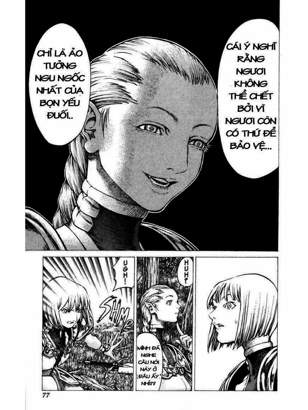 Truyện Tranh Claymore Mắt Bạc trang 4