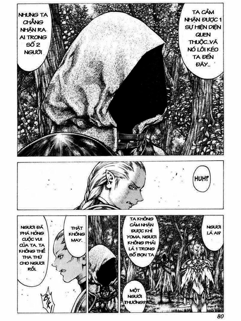 Truyện Tranh Claymore Mắt Bạc trang 4