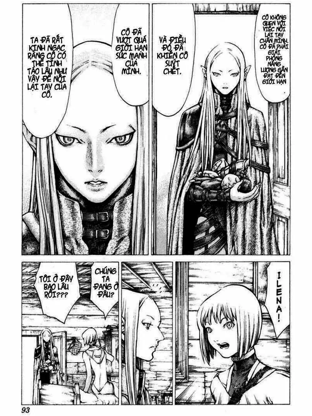Truyện Tranh Claymore Mắt Bạc trang 4