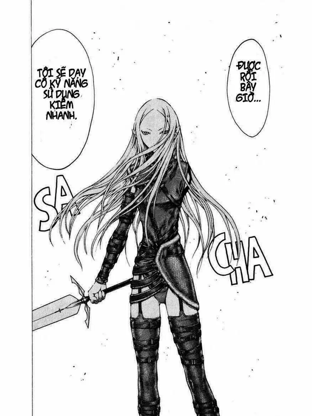 Truyện Tranh Claymore Mắt Bạc trang 4
