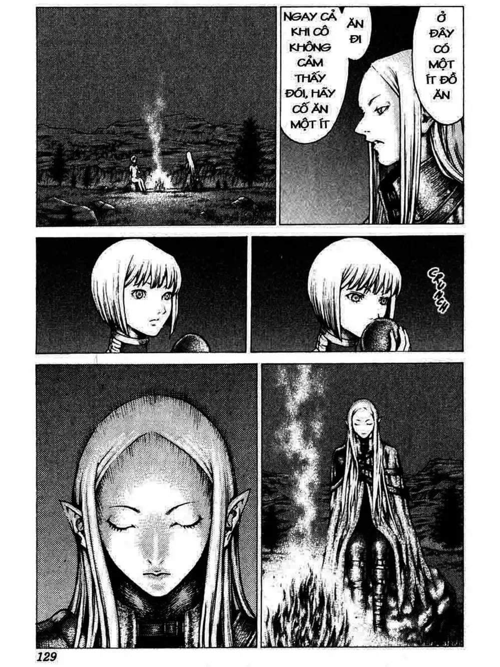 Truyện Tranh Claymore Mắt Bạc trang 4