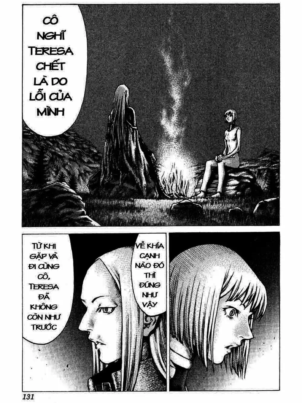 Truyện Tranh Claymore Mắt Bạc trang 4